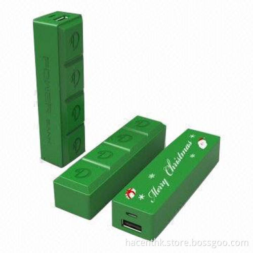 2,600mAh power bank for mobile phones and tablets